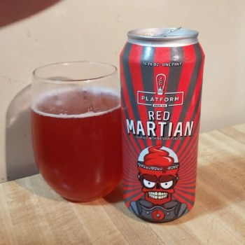 Platform Red Martian Sour Ale 4pk 16oz Cans Shenango Beverage